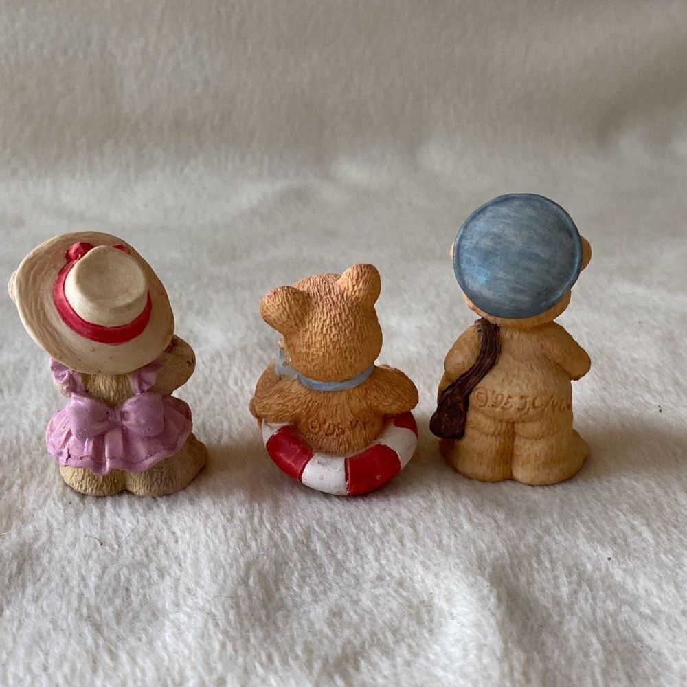 Vintage J.C. Teddy Bear Figurines - Picture 7 of 13